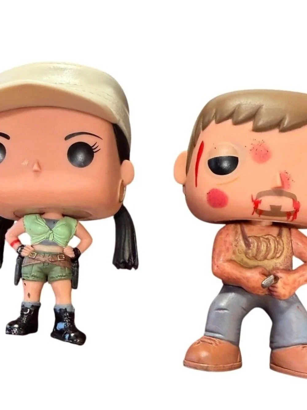 Funko Pop The Walking Dead Sasha Williams & Walker Zombie Loose Lot of 2-AMC